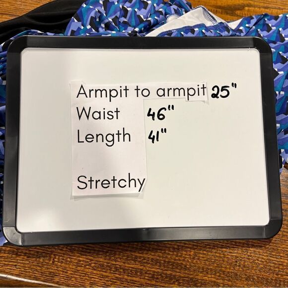 Fashion Bug Short Sleeve Geometric Fake Wrap Plus Size Dresses Size 2X - Picture 11 of 15